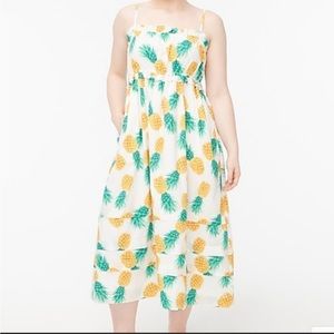 JCrew Pineapple Sundress